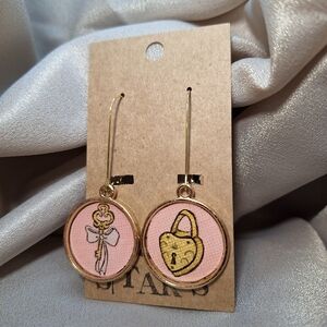 Hand painted earrings